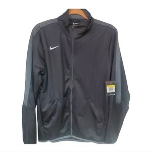 NIKE Men's Black Training Zip Front Jacket size S